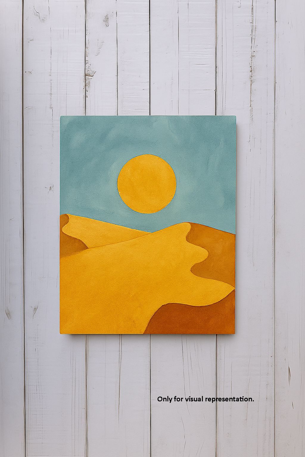 Dbeautify's DIY Traditional Painting – Desert Sunset