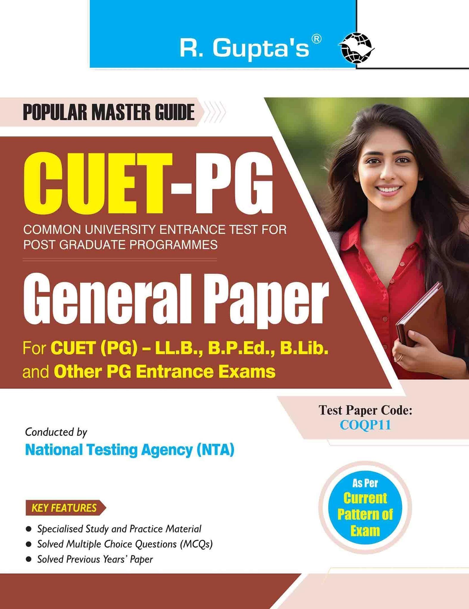 Cuet-Pg: Part-A (General) Entrance Exam Guide (For All Cuet-Pg Entrance Exams) [Paperback] [Feb 22, 2025] RPH Editorial Board
