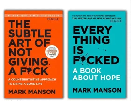 Everything Is F*cked + The Subtle Art Of Not Giving a F*ck Combo Of 2 Books Everything Is F*cked + The Subtle Art Of Not Giving a F*ck Combo Of 2 Books