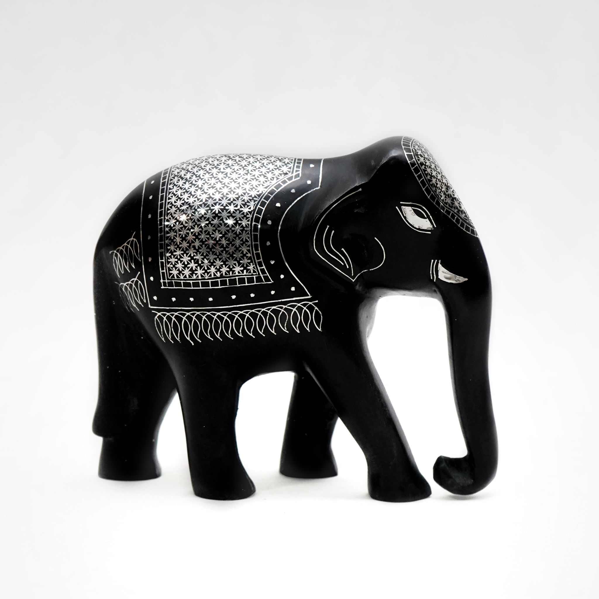 Bidri Work Elephant Phool Jadi (1SMTDCOKA07755)