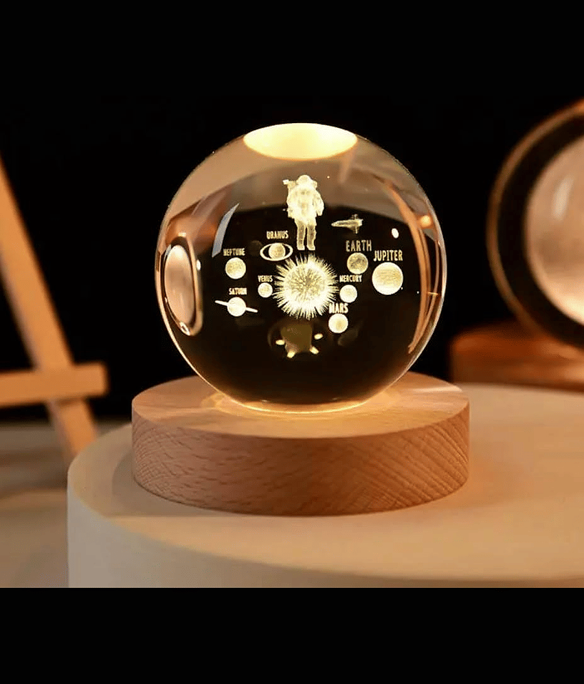 Saykhus Multicolor Night Lamp ( Pack of 1 )