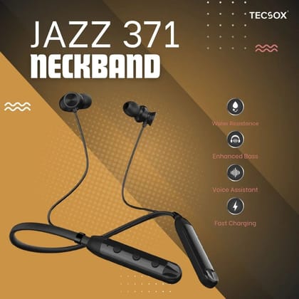 Buy Jazz 371 Bluetooth Neckband | Powerful Audio + High Bass