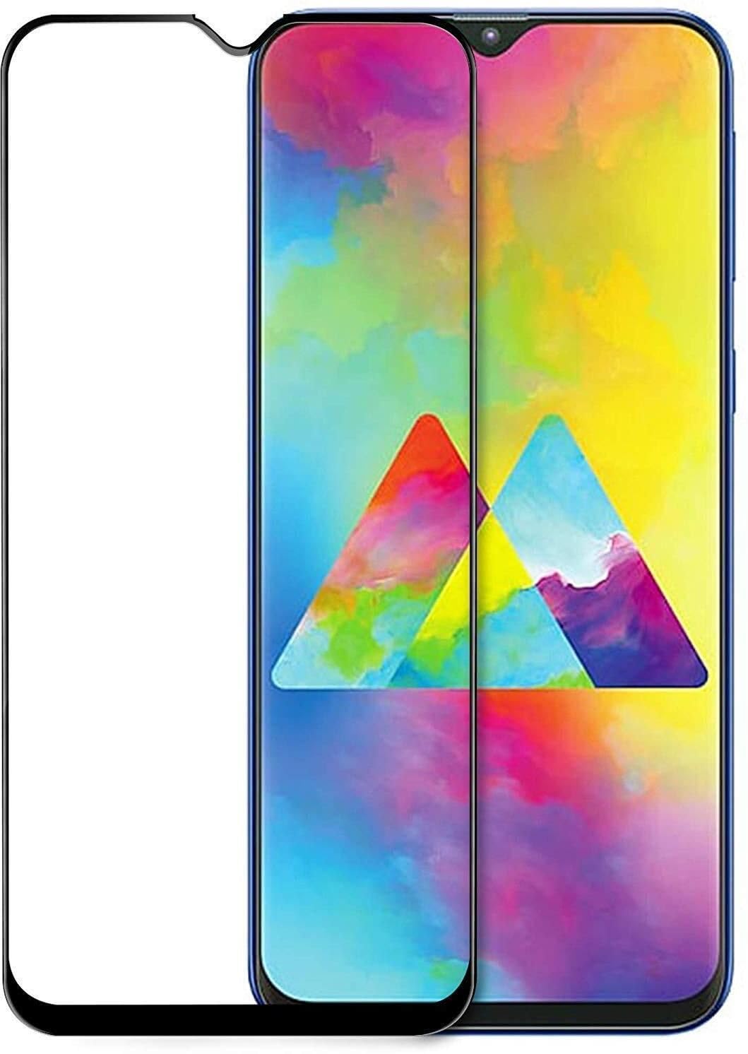 PLUGTECH Advanced Tempered Glass With Anti-Explosion 9H Hardness Edge-To-Edge Coverage Screen Guard for SAMSUNG A01