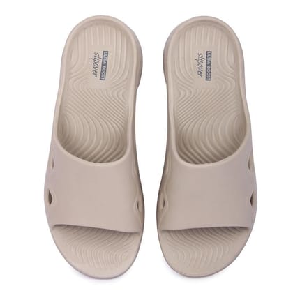 SLIPOVER Slides (Mens Slider Ultra Boost) Slippers for Men Stylish|Comfortable|Soft|Lightweight|Anti-Skid|Flip-Flops|Lab tested|Casual|EVA Slippers|Chappals, Ideal for: Mens|Boys