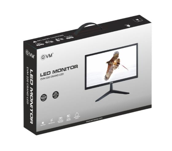 EVM LED Monitor 22" HD with HDMI | VGA (220 Grand)