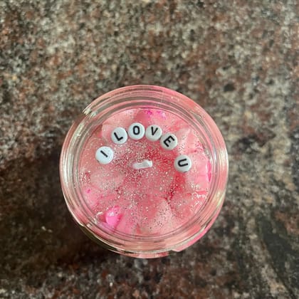 Heart Jar Candle