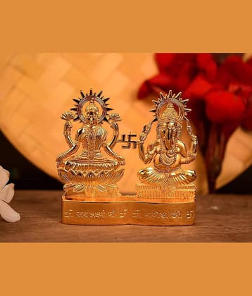 MPT - Laxmi Ganesh Brass Idol