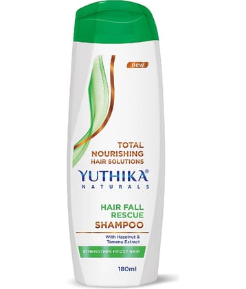 Yuthika Naturals Total Nourishing Hair Solutions Shampoo Hair Fall Rescue 180ml