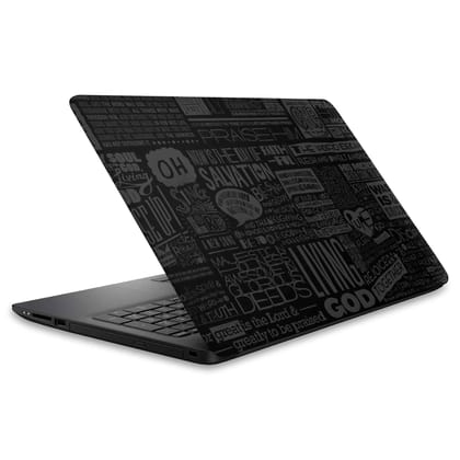 Black Glory Laptop Skins