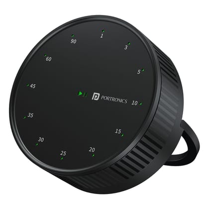 Portronics Tixie 90 Minutes Countdown timer, Magnetic Attachment, LED Indicator, Auto Shutdown