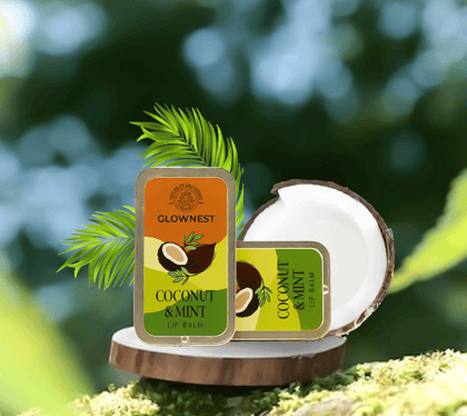 Glownest Coconut & Mint Lip Balm (10g)