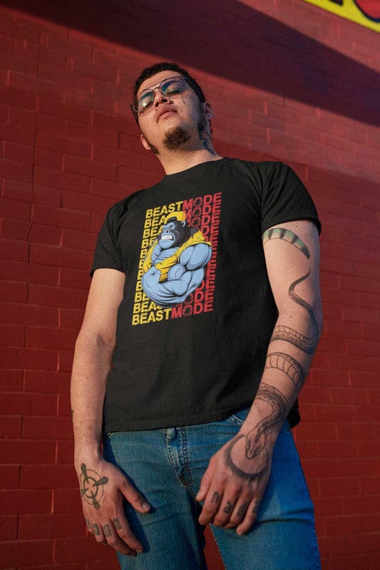 Round Neck T-Shirt (Men) - Beast Mode (9 Colours)