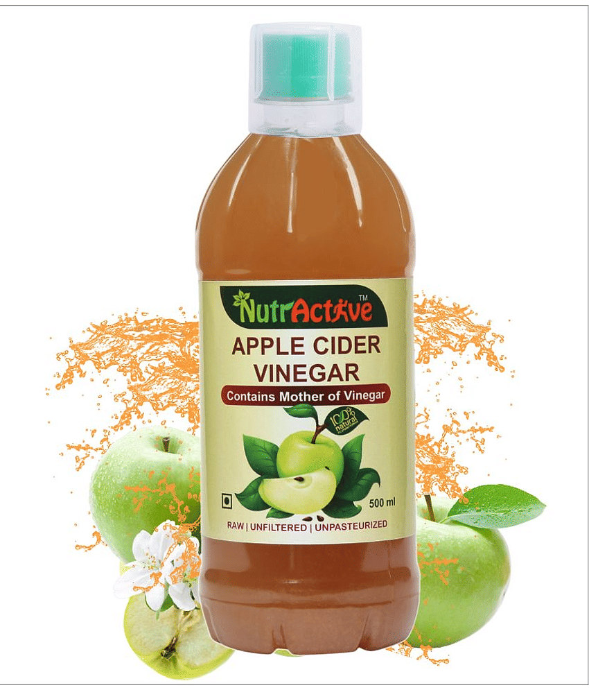 NutrActive Super Apple Cider For Healthy Digestion 500 ml Unflavoured