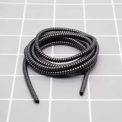 6011 Metallic Finish Cable Spiral Protector / Wire Repair / Pet Cord Protector / Headphone Saver, Cable Wrap / Cover for Mac Charging Cable