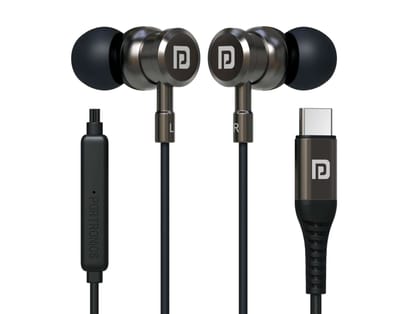 Portronics Conch Tune C In-Built Mic, 10mm Dynamic Driver, In-Line Control, Metal Alloy Body Portronics Conch Tune C In-Built Mic, 10mm Dynamic Driver, In-Line Control, Metal Alloy Body