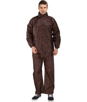 Goodluck Raincoat Set - Brown
