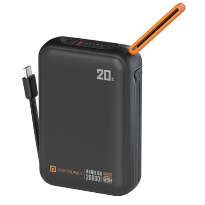 Aero 65 20000mAh Power Bank With 65W Output Aero 65 20000mAh Power Bank With 65W Output