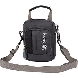 Life Today Men & Women Grey Sling Bag - Mini