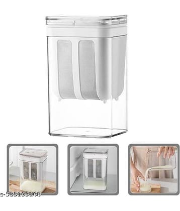 Yogurt Maker Strainer with Lid - Stainless Steel Fine Mesh Curd Filter for Homemade Yogurt, Greek Yogurt, Cheese, Paneer, and Soy Milk