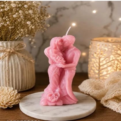 Premium Love Candle Soft Glow