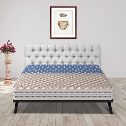 Coirfit Pacific With NIVF Technology 4 Inch Queen Size PU Foam Mattress (72X60 Inches), Double-Sided PU Foam Quilt | Durable & Lightweight |5-Year Warranty Coirfit Pacific With NIVF Technology 4 Inch Queen Size PU Foam Mattress (72X60 Inches), Double-Sided PU Foam Quilt | Durable & Lightweight |5-Year Warranty