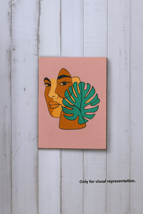 Dbeautify's MDF DIY Traditional Painting – Abstract Face