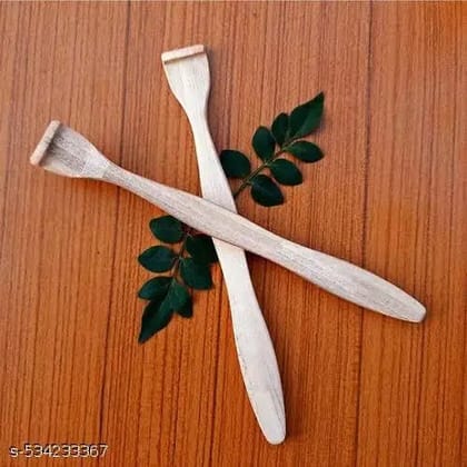 Ayurvedic Neem Tongue Scraper  Fresh Breath Naturally Light Weight