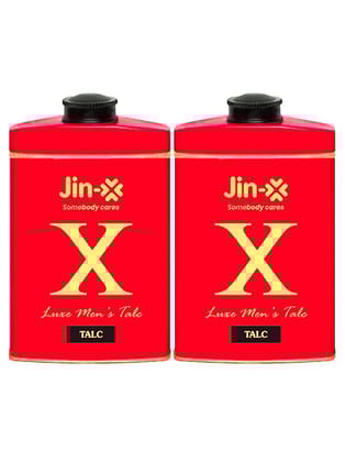 X Talcum Powder 100 gm (2 Pack Combo) - Premium Fragrance for Men