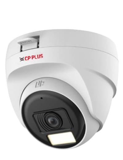 CP-URC-DC24PL3C-L-0360 IR Dome Plastic  2.4MP HD Dual Light Hybrid Illumax Full Color-On-Motion IR Dome Security Camera