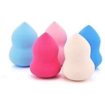 ShopCircuit Makeup Beauty Foundation Cream Powder Blender Sponge Pack of 5
