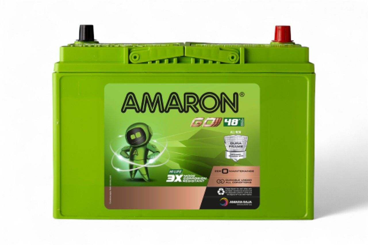 Amaron Battery 90 - Ah 48 Months (24 M Free + 24 M Pro-rata) AAM-GO-000135D31R