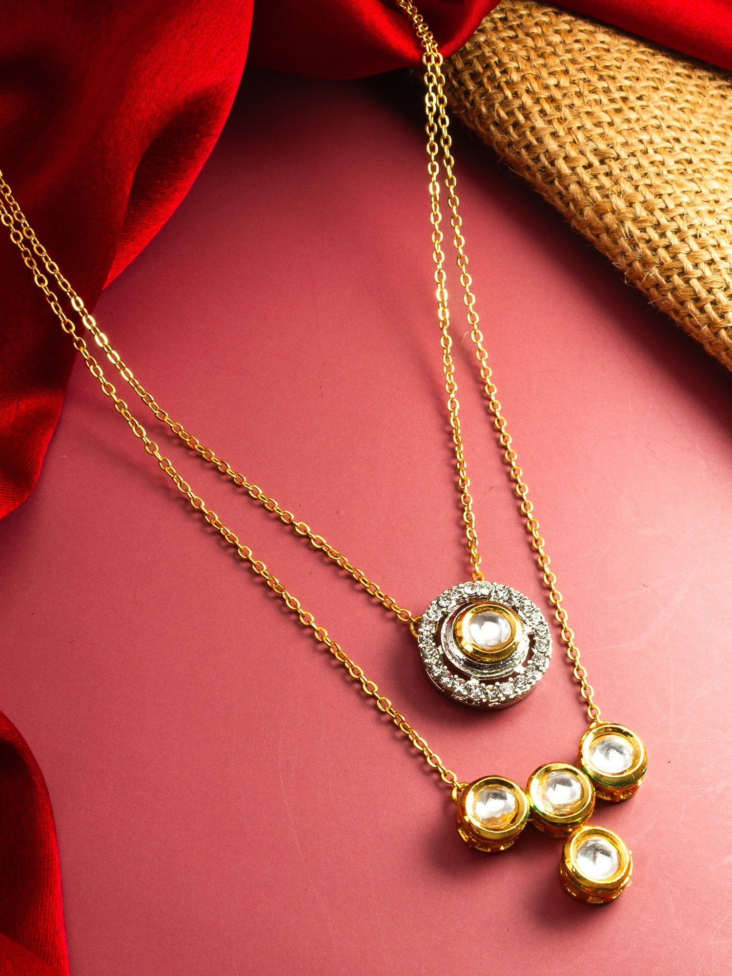 Morison Intricate Floral Pendant Set Elegant and Graceful