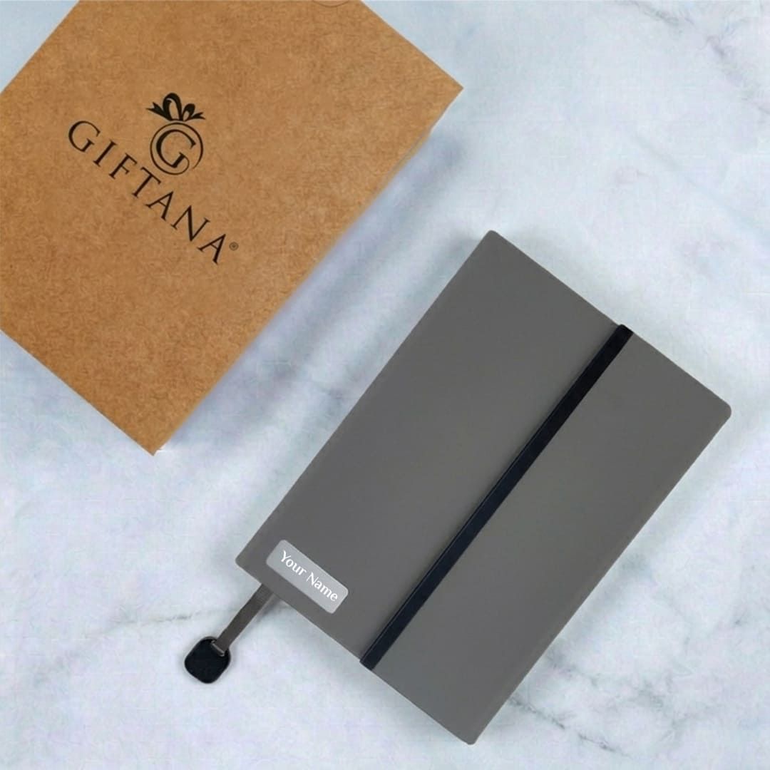 Custom Engraved Fold Diary Premium Journal