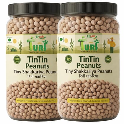 TURF FRESH - TinTin Peanuts  Tiny Shakkariya Premium Peanuts | | High Protein 150 G