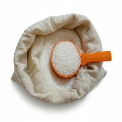Refined White Sugar - 1 kg - One cloth bag