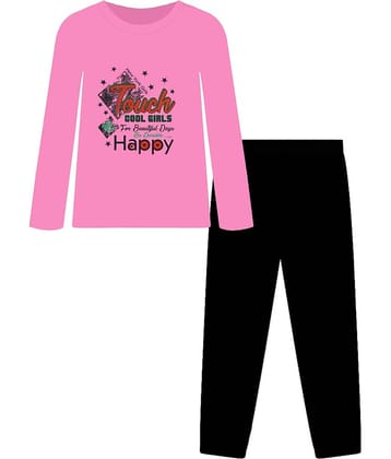 COOLTEES4U Pack of 2 Girls 100% Cotton T-shirt & Pants ( Multicolor 3 )