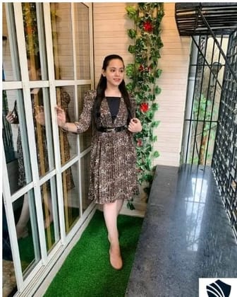 TRENDY TIGER DRESS