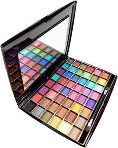 Elecsera 48 Color Mix Eyeshadow Matte, Cream, Velvet and Glitter Shimmer Mix Eyeshadow 52 g (Multicolor)