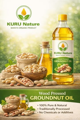 Cold-Pressed Groundnut Oil