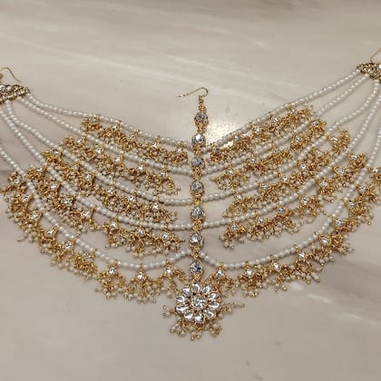 Beautiful Heavy Maang Tikka
