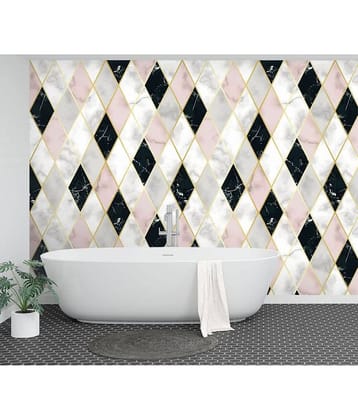 sekhmet Geometric Wallpaper ( 60 x 200 ) cm ( Pack of 1 )