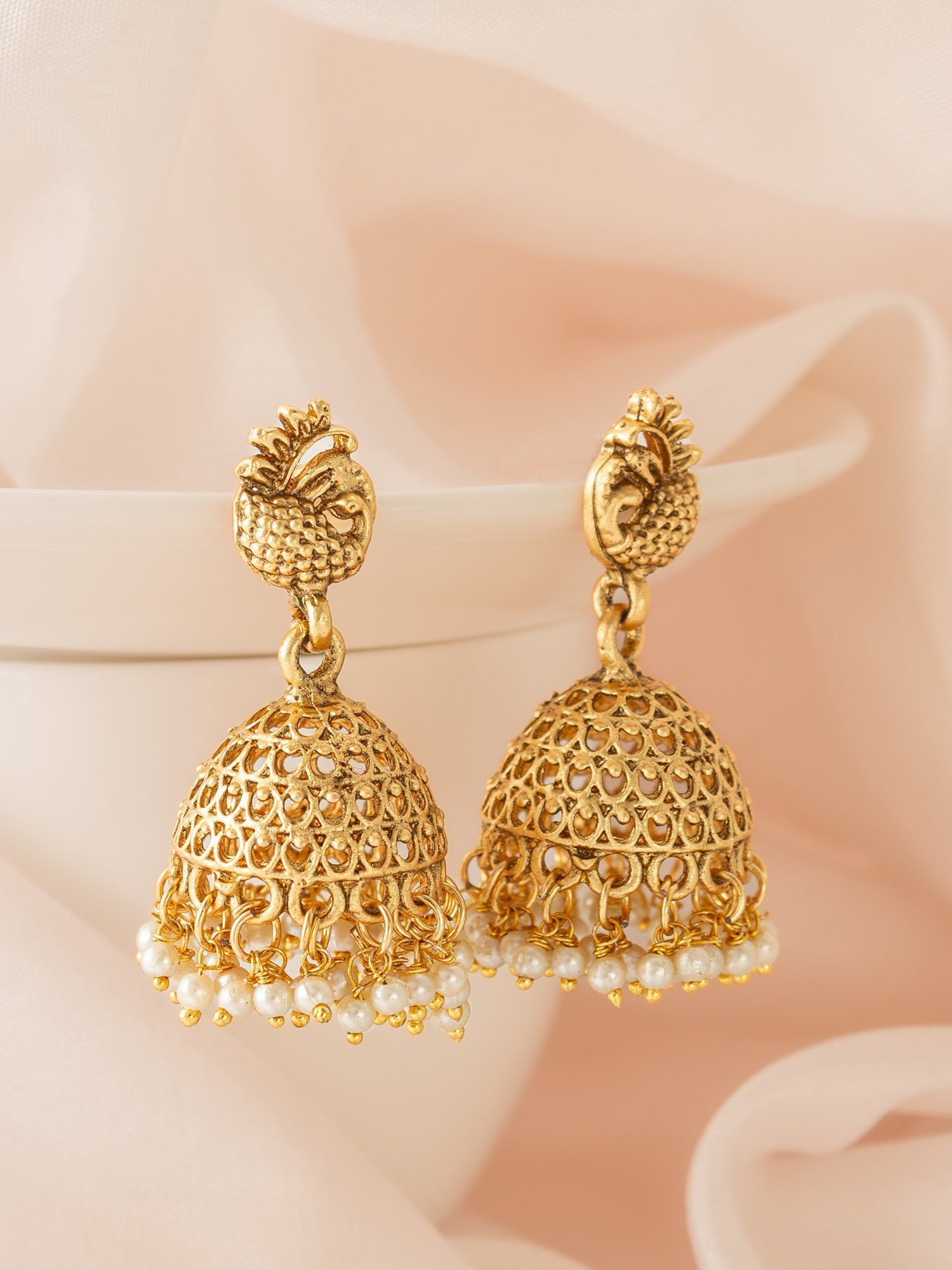 Morison Golden Radiance Earrings Shine Bright, Wherever You Go