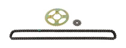 Hero Genuine Chain Sprocket Kit 20K111S for Y2K | Durable Construction | OEM Fit | Reliable Performance | Smooth Power Transfer | Easy Installation