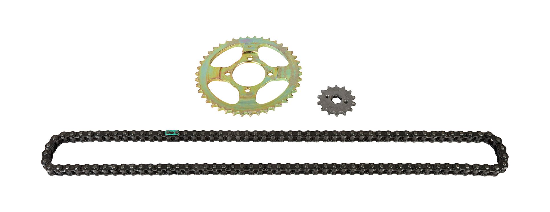 Hero Genuine Chain Sprocket Kit 20K111S for Y2K | Durable Construction | OEM Fit | Reliable Performance | Smooth Power Transfer | Easy Installation
