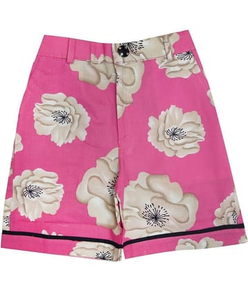 Zadmus Pack of 1 Girls Cotton Hot Pants ( Pink )