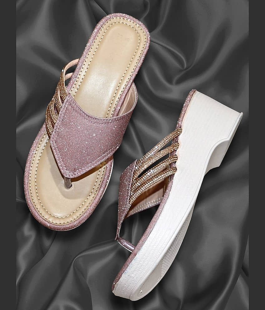 Altek Peach Women's Slip On Heels