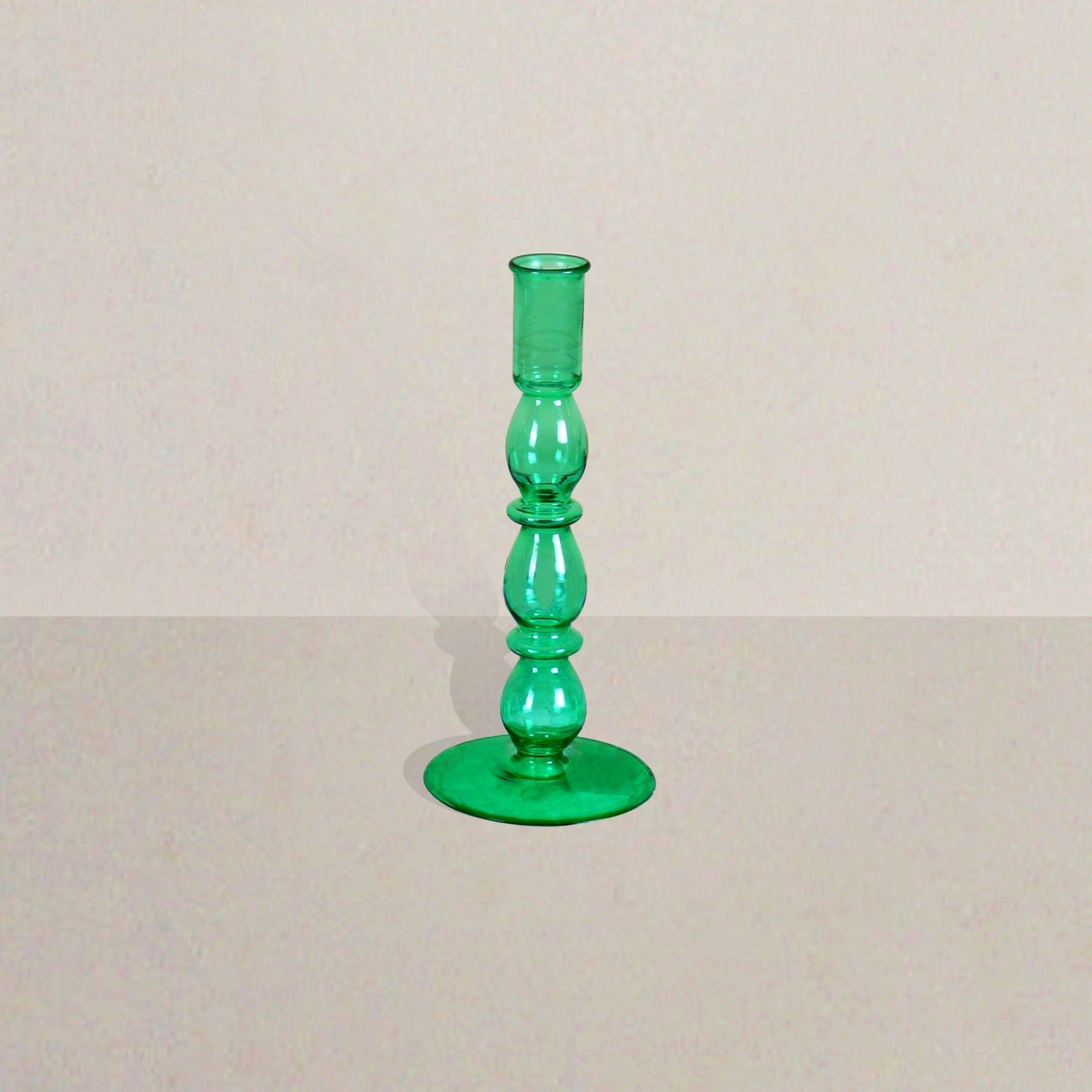 OONA AAOS GLASS CANDLE HOLDER MINI YELLOW