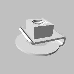 NUT CLIP 6 MM