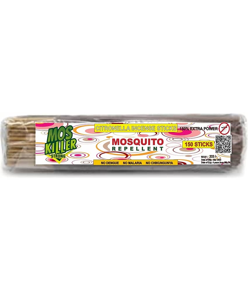 MOSKILLER Mosquito Repellent Coil citronella, floral 200 mg