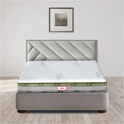 COIRFIT Health Boom Active with SrtX TECHNOLOGY 5 Inch Single Size Bonded Foam Mattress(72X30 Inches),Memory Foam Quilted, Anti-Allergic & Firm Support |Double Side Quilted, 15-Year Warranty COIRFIT Health Boom Active with SrtX TECHNOLOGY 5 Inch Single Size Bonded Foam Mattress(72X30 Inches),Memory Foam Quilted, Anti-Allergic & Firm Support |Double Side Quilted, 15-Year Warranty